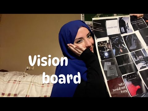 #arabicasmr soft spoken - vision board 2024.