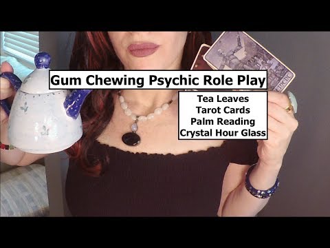 [ASMR] Gum Chewing| Psychic RP| Close Whisper