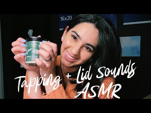 {ASMR} Tapping + Lid Sounds | Join me as I tap on random items I found in my home.
