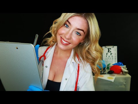 ASMR DR WHISPERS FULL BODY EXAMINATION | Relaxing Medical Roleplay