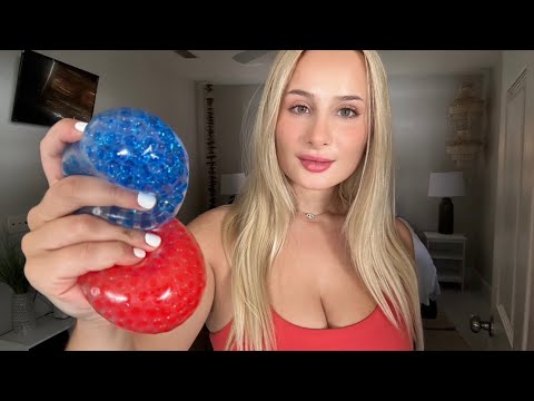 Squishy Tingles + Chatting About My Day - ASMR ramble