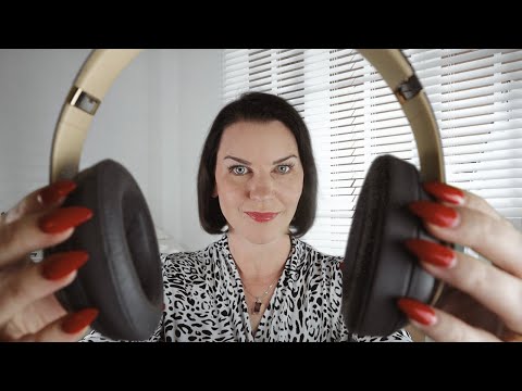 ASMR Hearing Frequency Test (tuning forks / beep test with headphones)