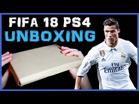 167. Silent Unboxing: FIFA 18 PS4 - SOUNDsculptures - ASMR