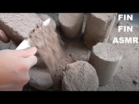 ASMR : Shaving Cylinder Sand+Cement #187