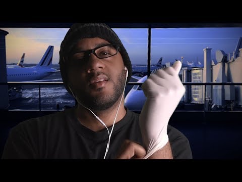 ASMR Role Play | Airport Security Check-in w/ Eddie | Whispered | Soft Spoken | Personal Attention
