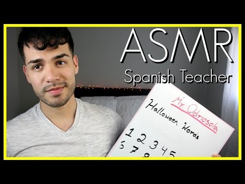 ASMR - Teacher Role Play | Spanish (Español, Intense Male Whisper, Close Up)