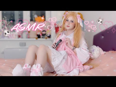 ASMR | Dress Scratching 💗 Bunny Girl Cosplay #asmr #asmrcosplay