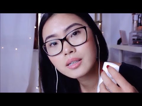 ASMR ~ My Skincare Routine (Lots of tapping, gentle speaking,whispering)