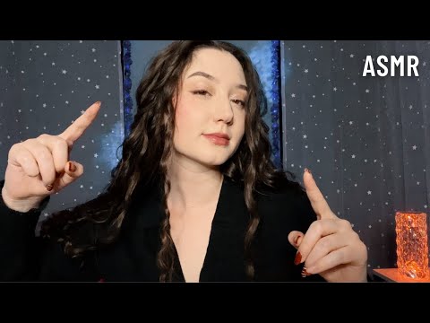 ASMR Follow My Instructions! *Fast Mouth Sounds & Inaudible Whispering*