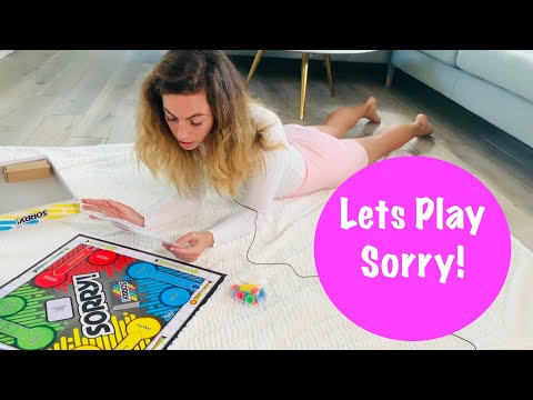 [ASMR] Play A Game Of Sorry With Me (personal attention, soft-spoken, sleep inducing, relaxing)