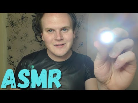 ASMR - Medical Exam to Get You Ready For Space - Vital Signs, Breathing, Eye Exam, Light Triggers