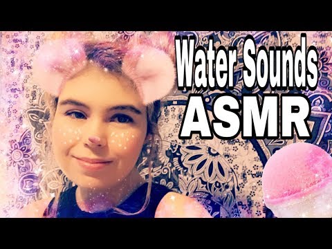 ASMR // Bath Bomb with Water Sounds