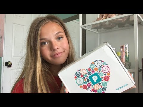 ASMR PINCHme Unboxing- Free Samples! (tapping, crinkles, eating)