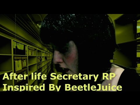 Afterlife Secretary Inspired by Beetlejuice