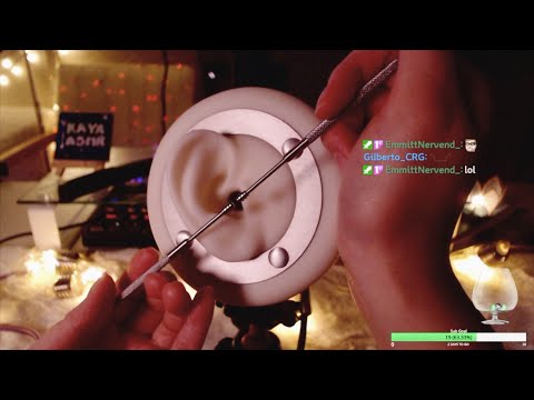 🔴Live ASMR. Metallic Ear Cleaning & Thermometer