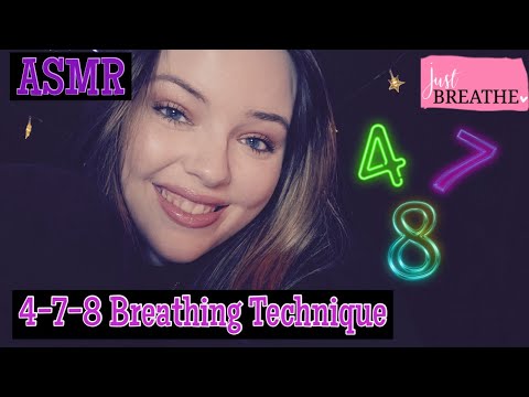 ASMR | 4-7-8 Breathing for Sleep & Anxiety Relief
