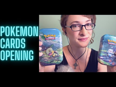 Relaxing Pokemon Card Opening and Unboxing ASMR