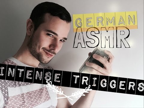 ASMR 5 Intense TRIGGERS with Chocolate (GERMAN)