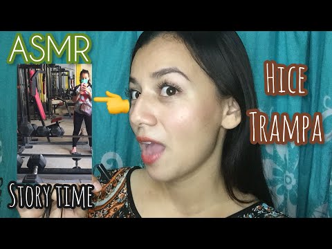 ASMR MI PRIMERA VEZ HACIENDO EJERCICIO EN UN GYM 💪🏻 🏋️‍♀️