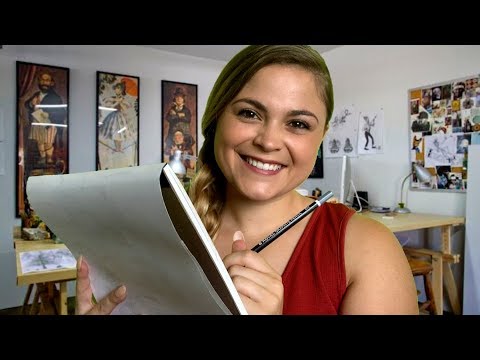[ASMR] Drawing You Roleplay (soft spoken)