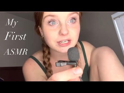 ASMR My First Video! Mouth Sounds & Trigger Words!🧚🏻‍♀️