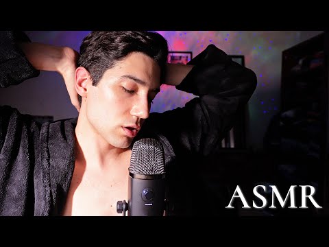 ASMR Male Whispers & Mouth Sounds