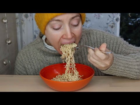 ASMR Whisper Eating Sounds Noodles | Mukbang 먹방