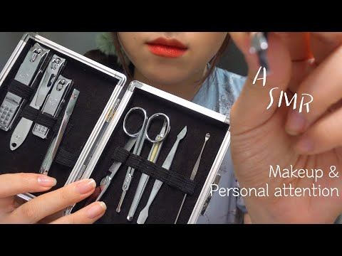 ASMR Doing Your Makeup💄 with Real My Daily Makeup Routine (No Talking)