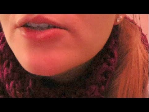 ASMR ♥ Mouth Sounds, Chewing Gum, Tapping, Crinkling