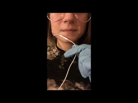 ASMR Mouth sounds/ latex gloves