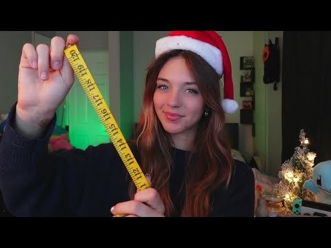 ASMR Measuring Your Full Body for Your NEW Santa Suit!!!