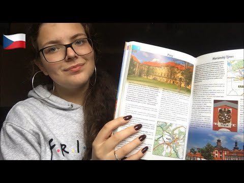 ASMR CZ Tipy na výlety | Going Through a Book of Tourist Attractions