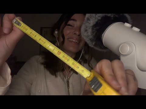ASMR role play - dressmaker making your wedding dress (measuring, cutting, sewing)