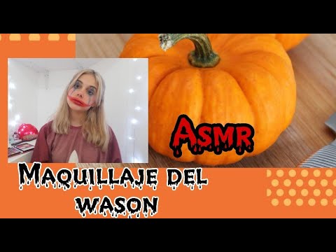Asmr Maquillaje del wason🤡 (Halloween)/jaz. P
