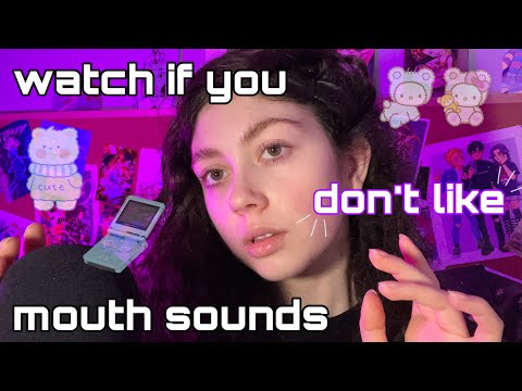 20 Minutes of DRY Mouth Sounds w/ Music ( ASMR ) ( teeth mouth sounds, tongue clicking/sounds + )