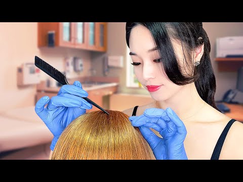 [ASMR] Doctor Scalp Check and Scaling Treatment