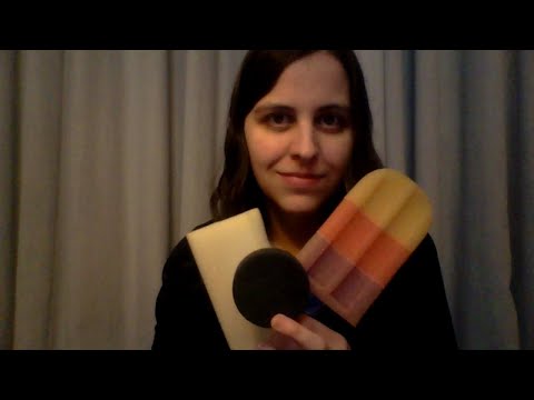 ASMR Mic Scratching With Various Items (& Some Whispering)