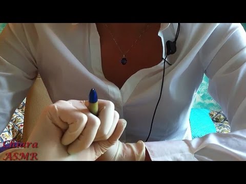 ASMR Doctor Check up Roleplay, Latex Gloves, Soft Spoken, Personal Attention