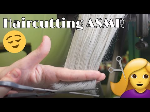 Haircut ASMR Trimming Your Split Ends - Loggerhead ASMR