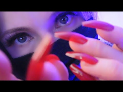 Fast ASMR Face Touching, Hand Movements, Brushing, Relaxing Scratching, Personal Attention for Sleep
