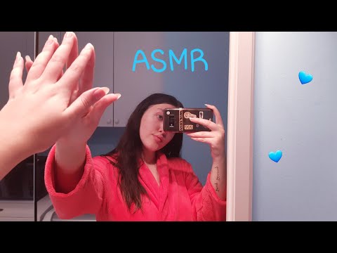 ASMR tapping around my bathroom