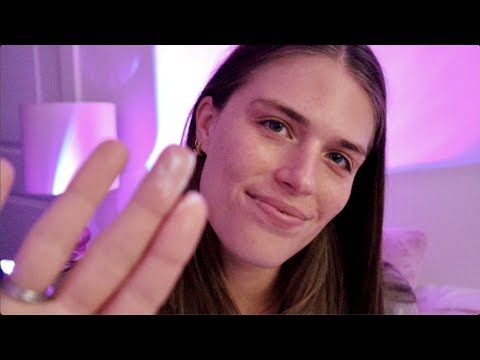 ASMR | Getting me & you ready for bed 💜 (skincare, layered sounds, personal attention, low light)