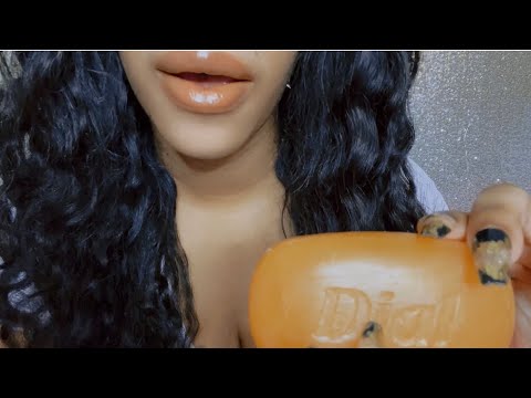 ASMR | SOAP SCRATCHING WITH LONG NAILS  {fast & aggressive}