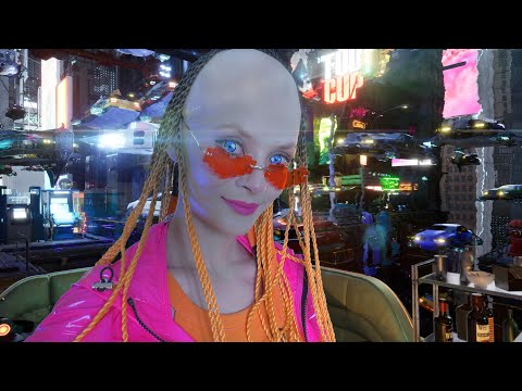 Cyberpunk ASMR ◦  Limo Ride With Your Personal Android ◦ Life in Plastic