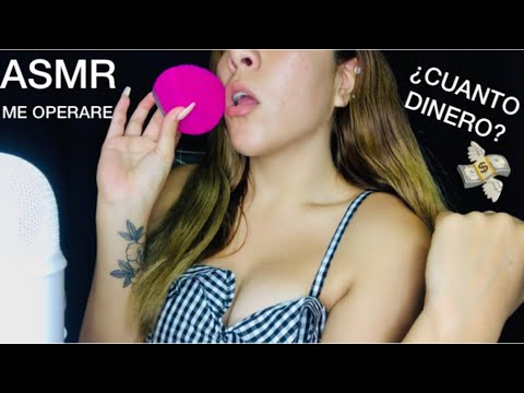 ASMR EN ESPAÑOL | ME VOY A OPERAR LA NARIZ 😨🤞🏼❤️✨