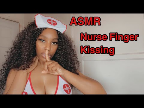 ASMR | Nurse Finger Kissing in 1 Min