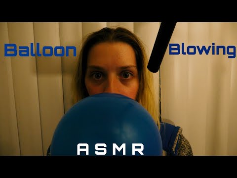 ASMR - Balloon Blowing | Relaxing and Tingly Sounds