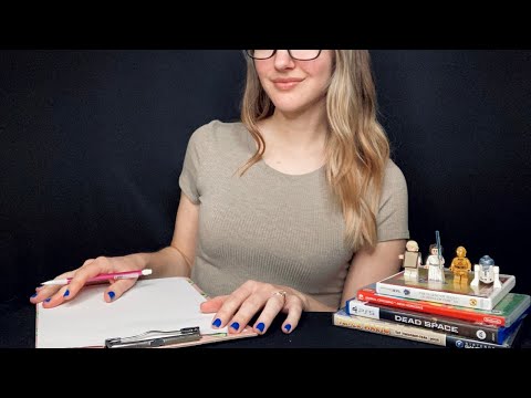 ASMR Personality Test Roleplay (Soft Spoken, Writing Sounds)