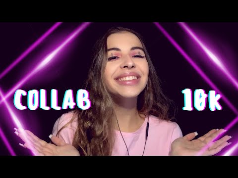 ASMR COLLAB COM OS INSCRITOS ESPECIAL DE 10K | Pincel na tela, Sons de Boca, Tapping...