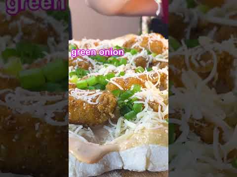 HOW TO MAKE POPCORN CHICKEN PIZZA ! #shorts